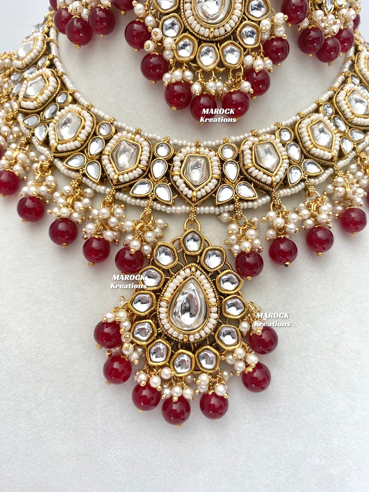 Sania Premium Quality Kundan Necklace set