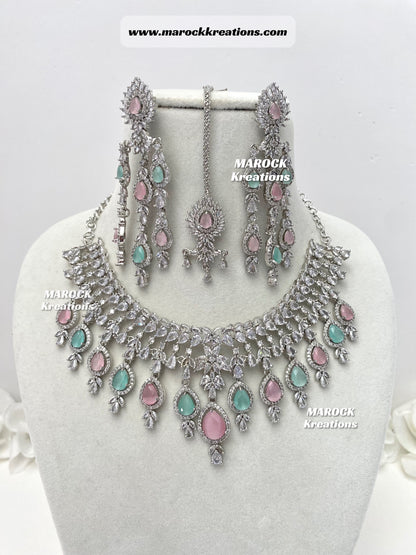 American Diamond Necklace set