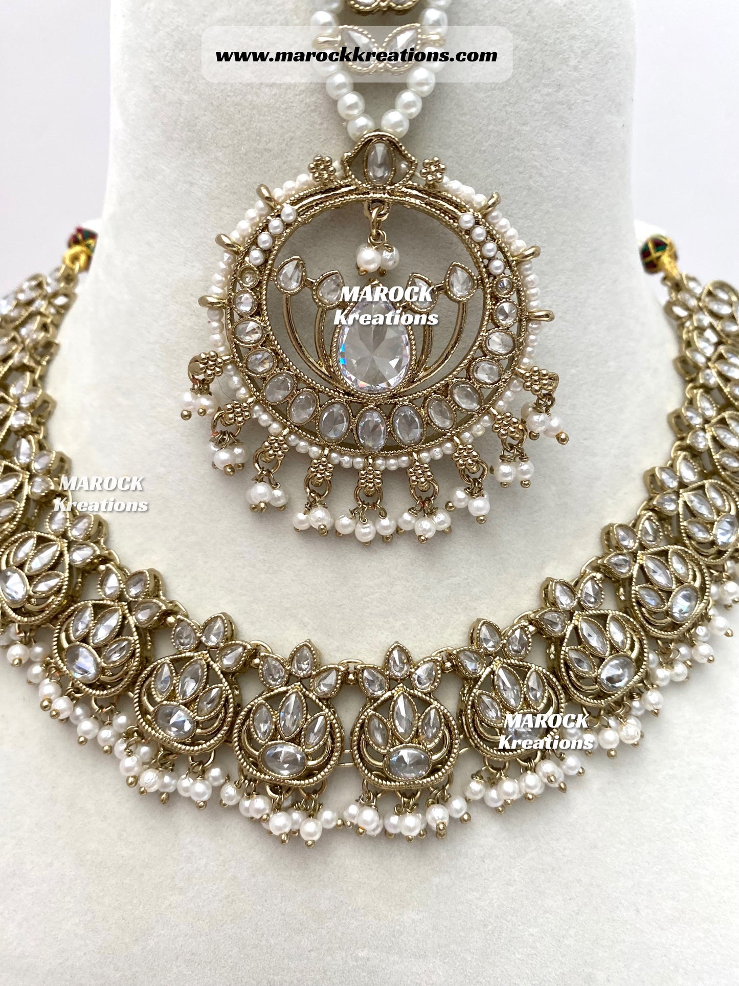 Antique Polki Necklace set