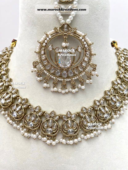 Antique Polki Necklace set