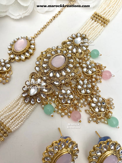 Barbie Kundan Choker set