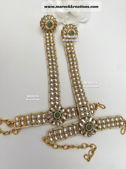 Premium Quality Kundan Bridal set/Indian bridal jewelry