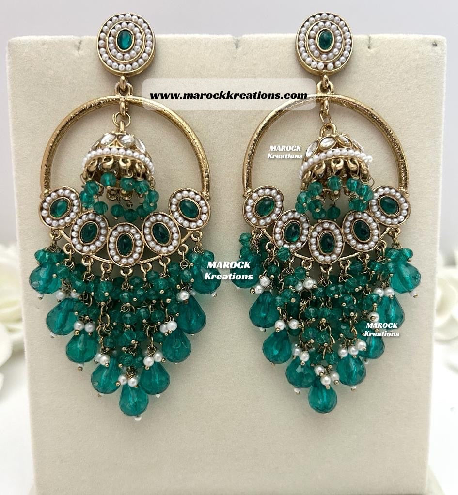 Kundan Statement Earrings