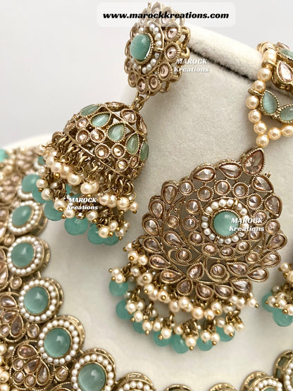 Aalia Antique Polki Necklace set