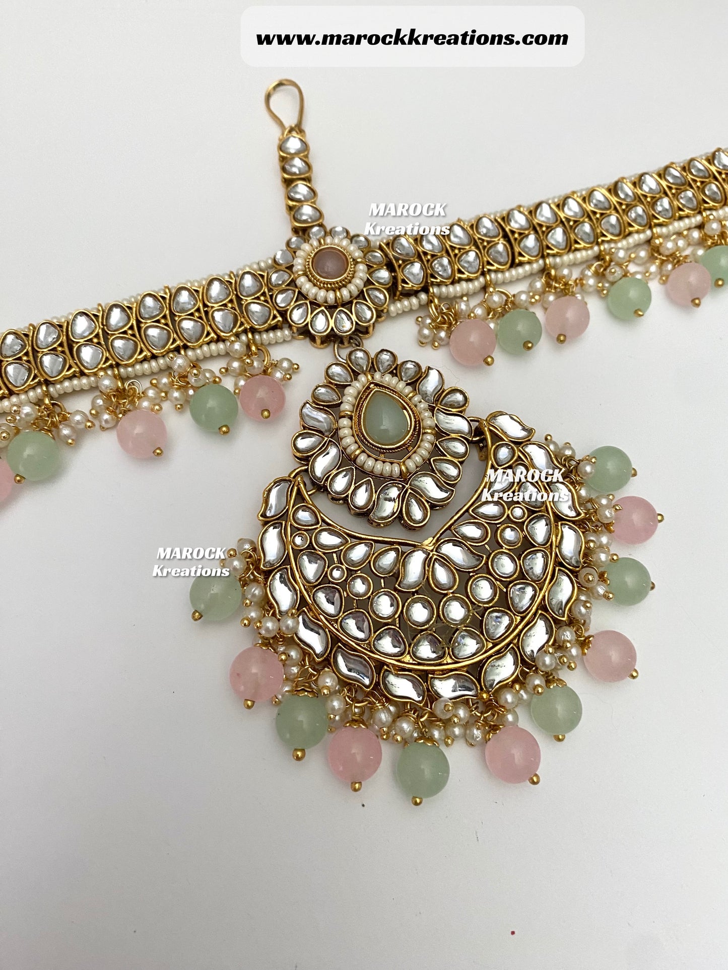 Premium Quality Kundan Bridal set/Indian bridal jewelry