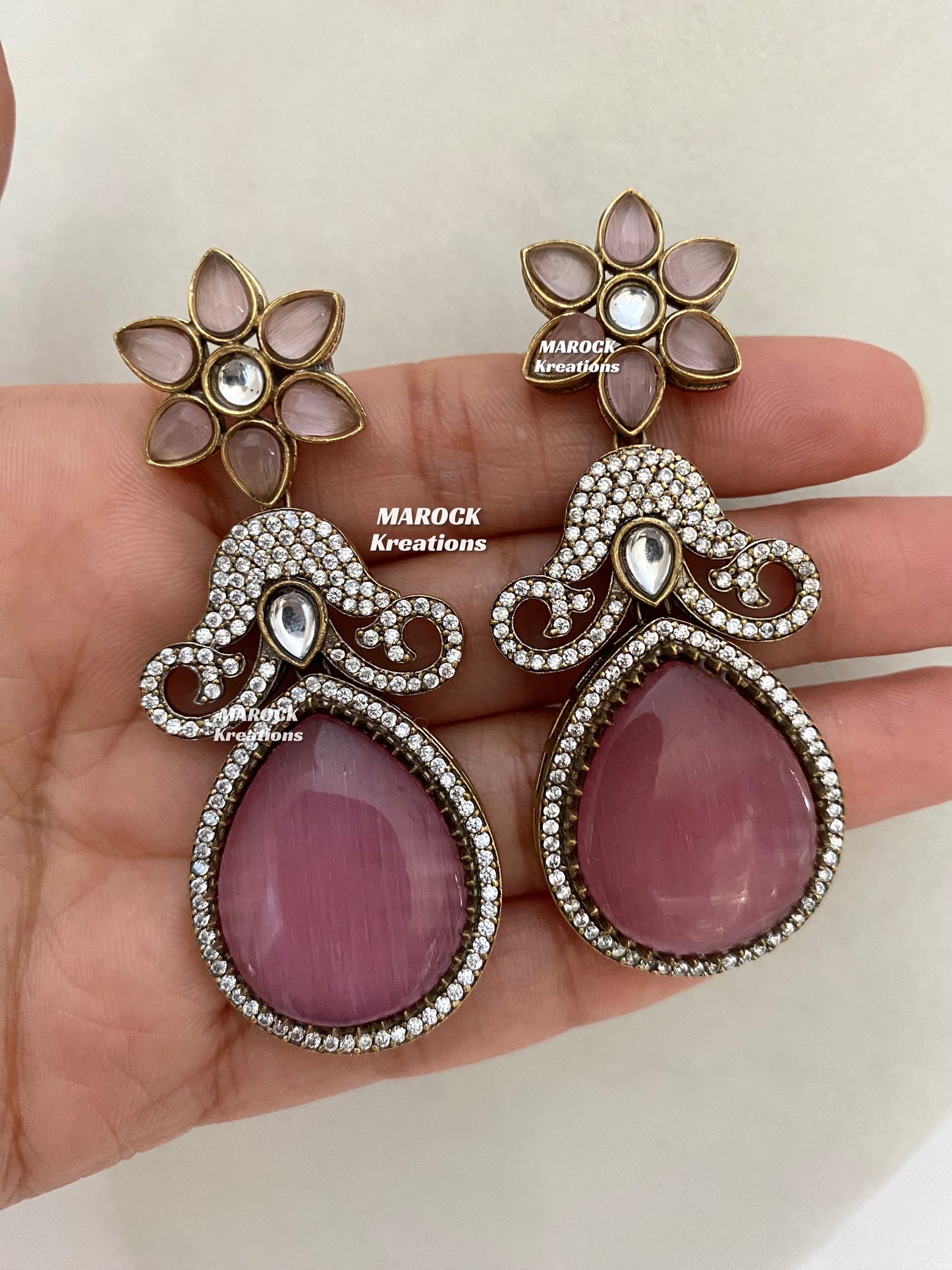 Freya Sabyasachi inspired Premium Quality Moissanite Kundan Necklace set