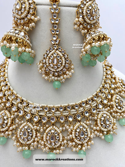 Premium Quality Kundan Necklace set