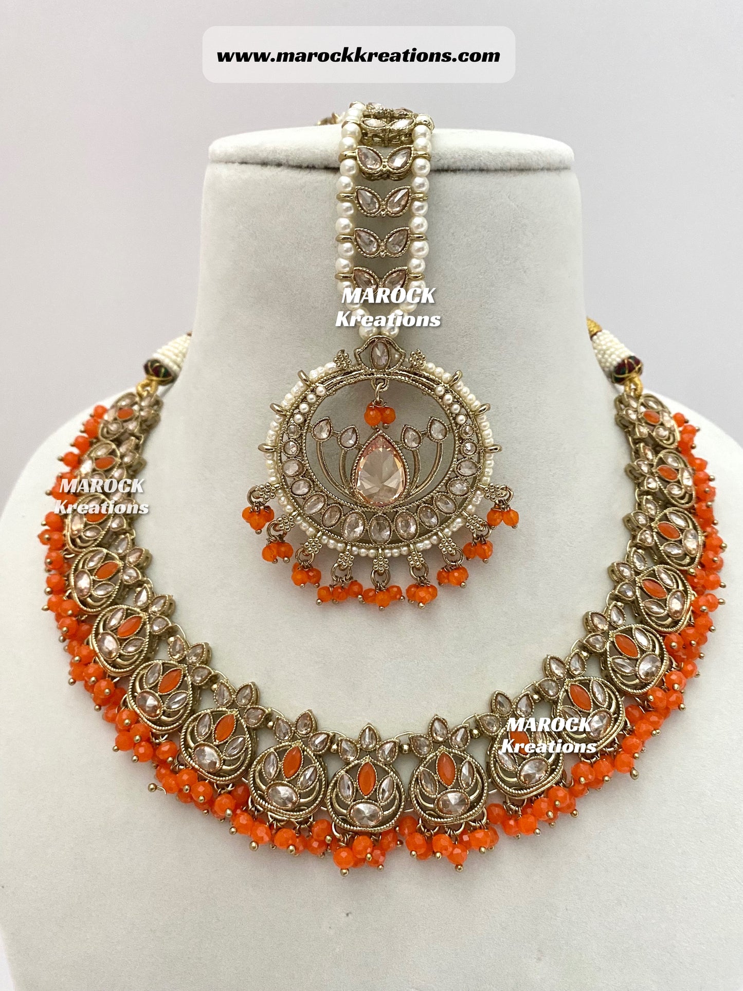 Antique Polki Necklace set