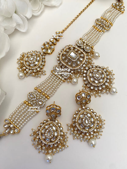 Simona Premium Quality Kundan Choker set