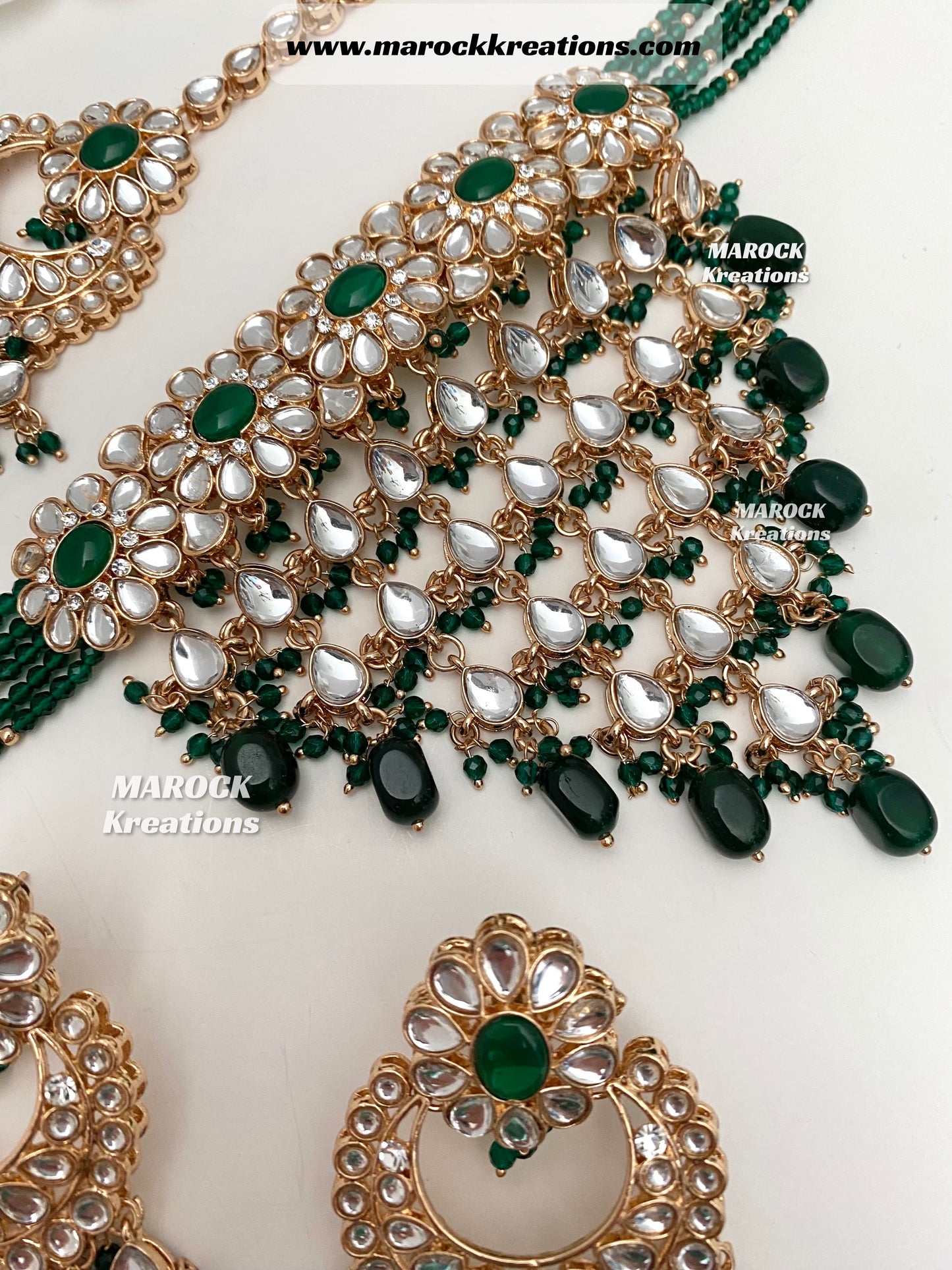 Yasmin premium quality Kundan Statement Choker set