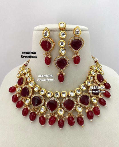 Kundan Statement Necklace set