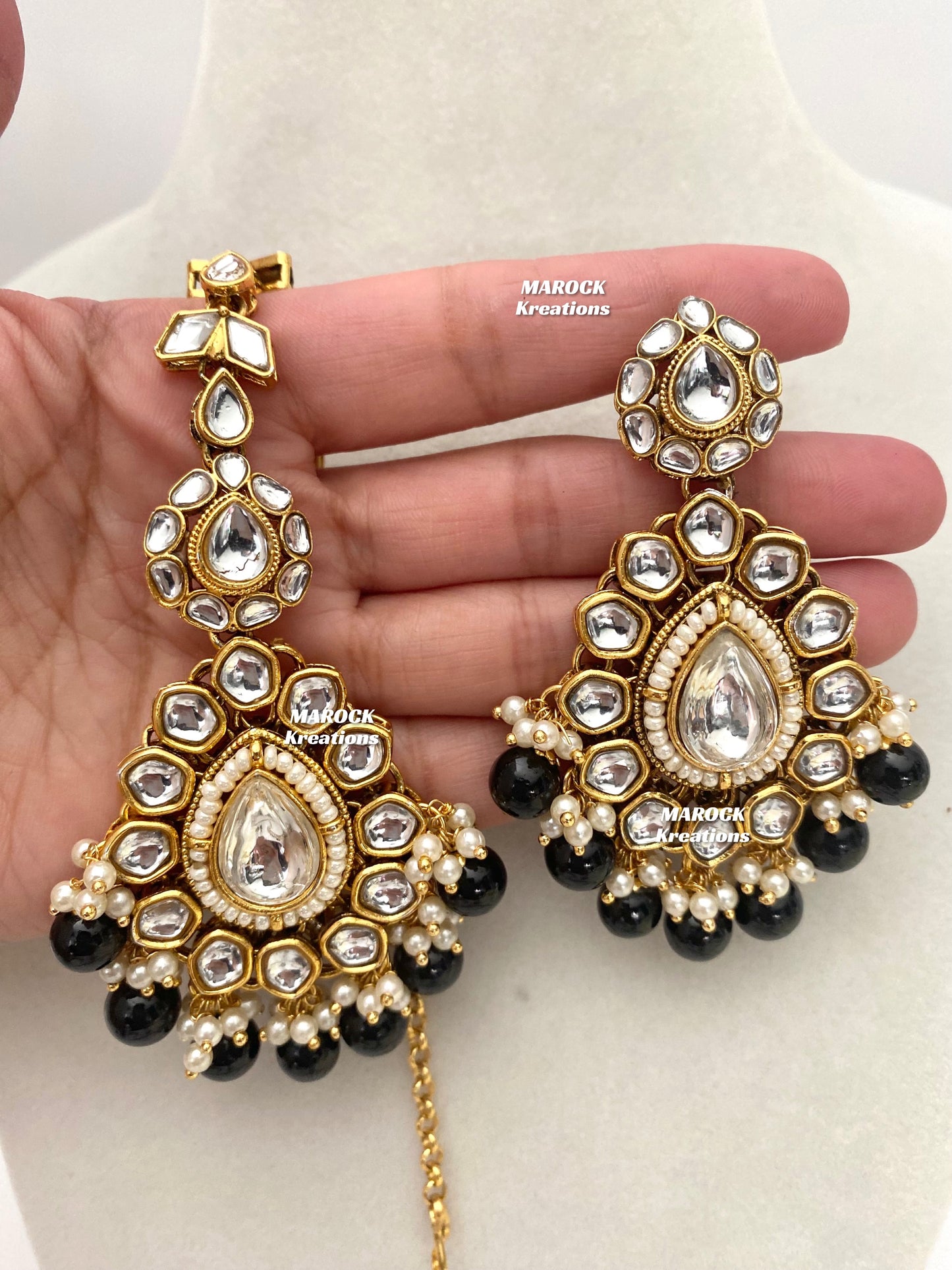 Sania Premium Quality Kundan Necklace set