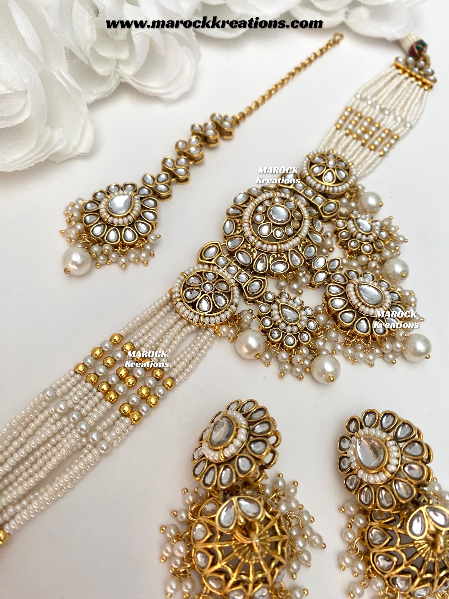 Shaneel Premium quality Kundan Choker set