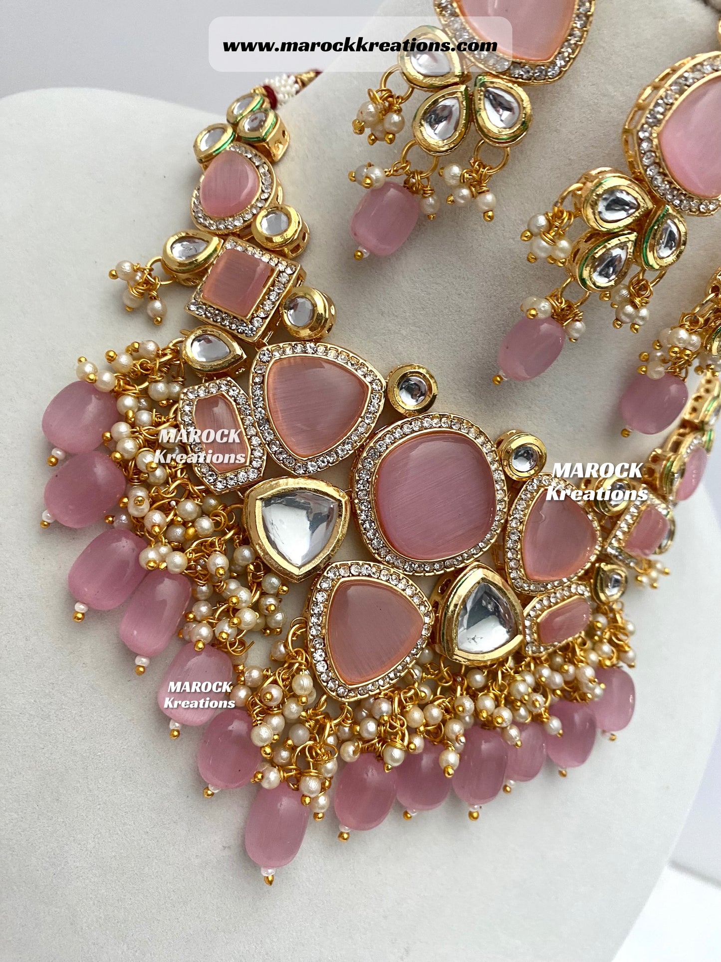 Kundan Statement Necklace set