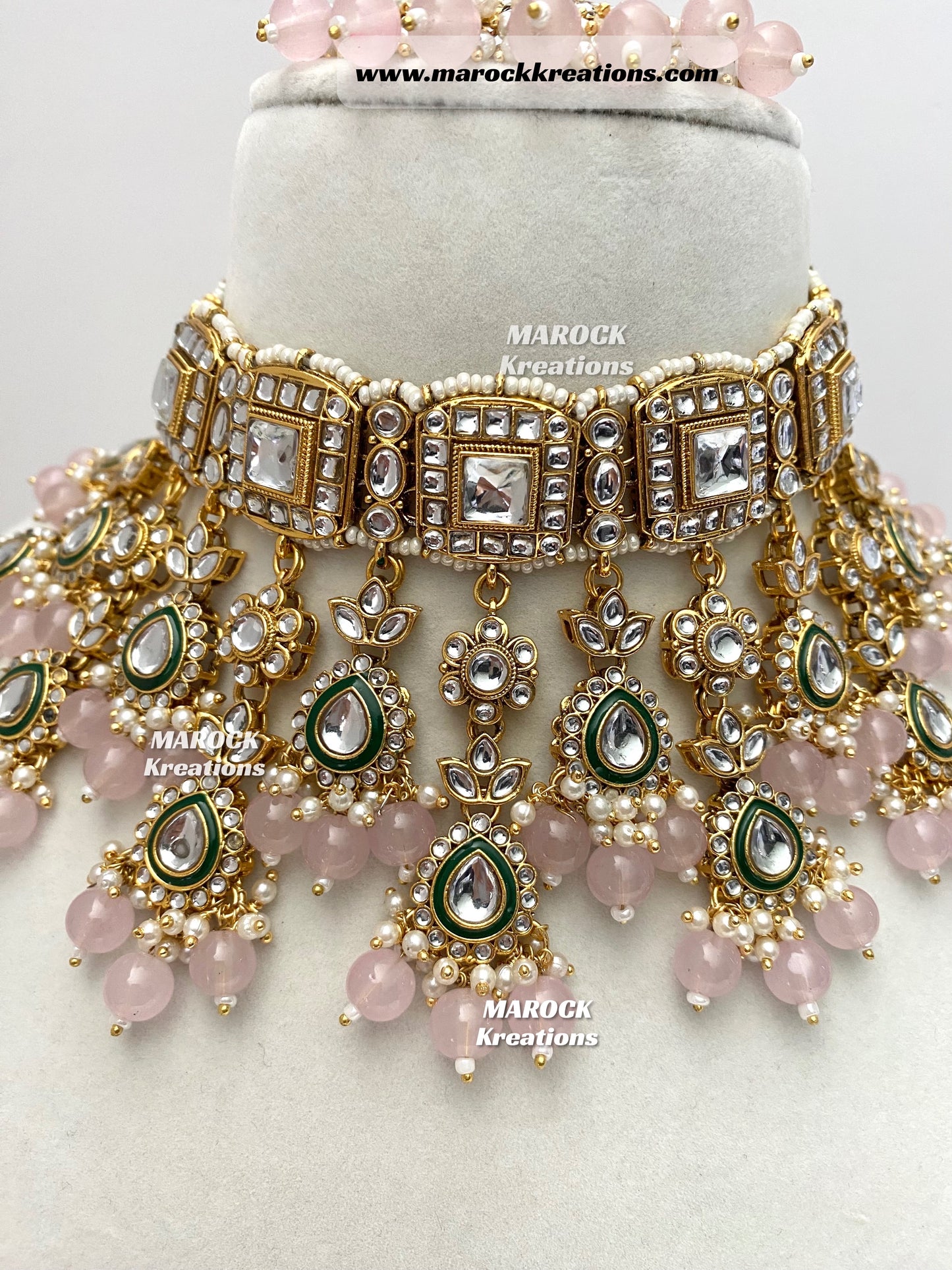 Zoya Premium Quality Kundan Statement Necklace set