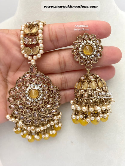 Aalia Antique Polki Necklace set