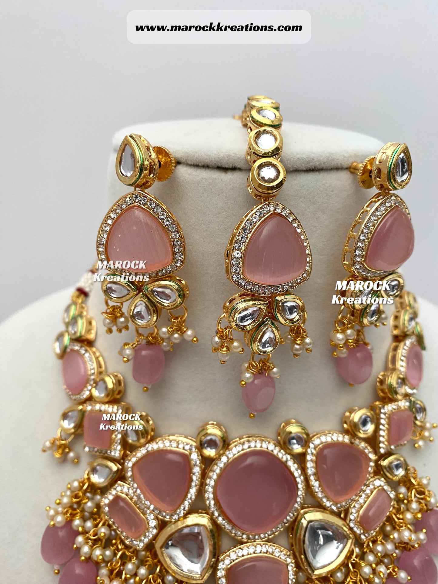 Kundan Statement Necklace set