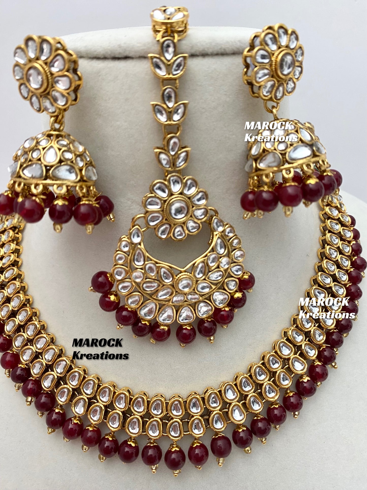 Premium Quality Kundan Necklace set