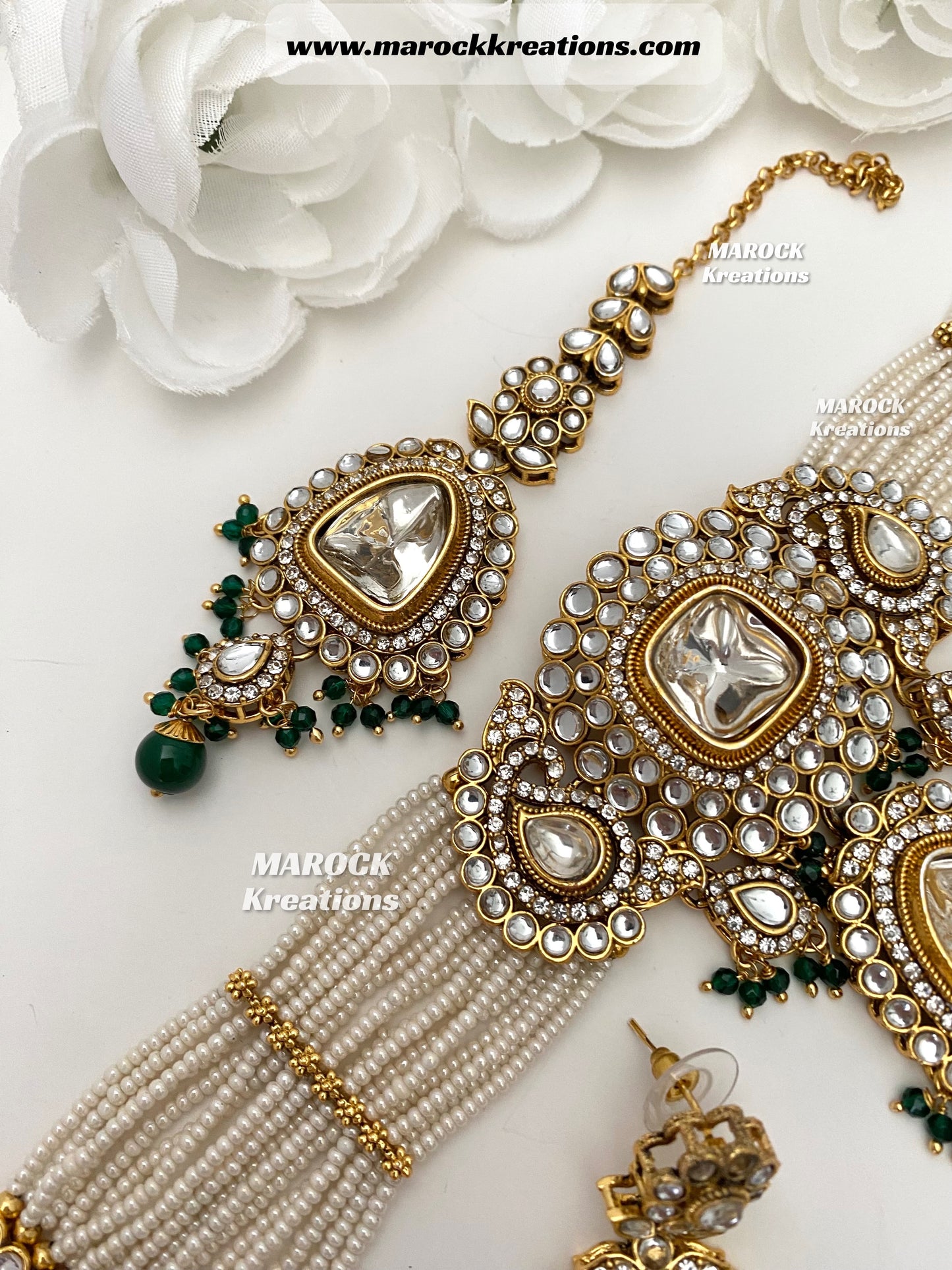 Aarzoo Kundan Statement Choker set