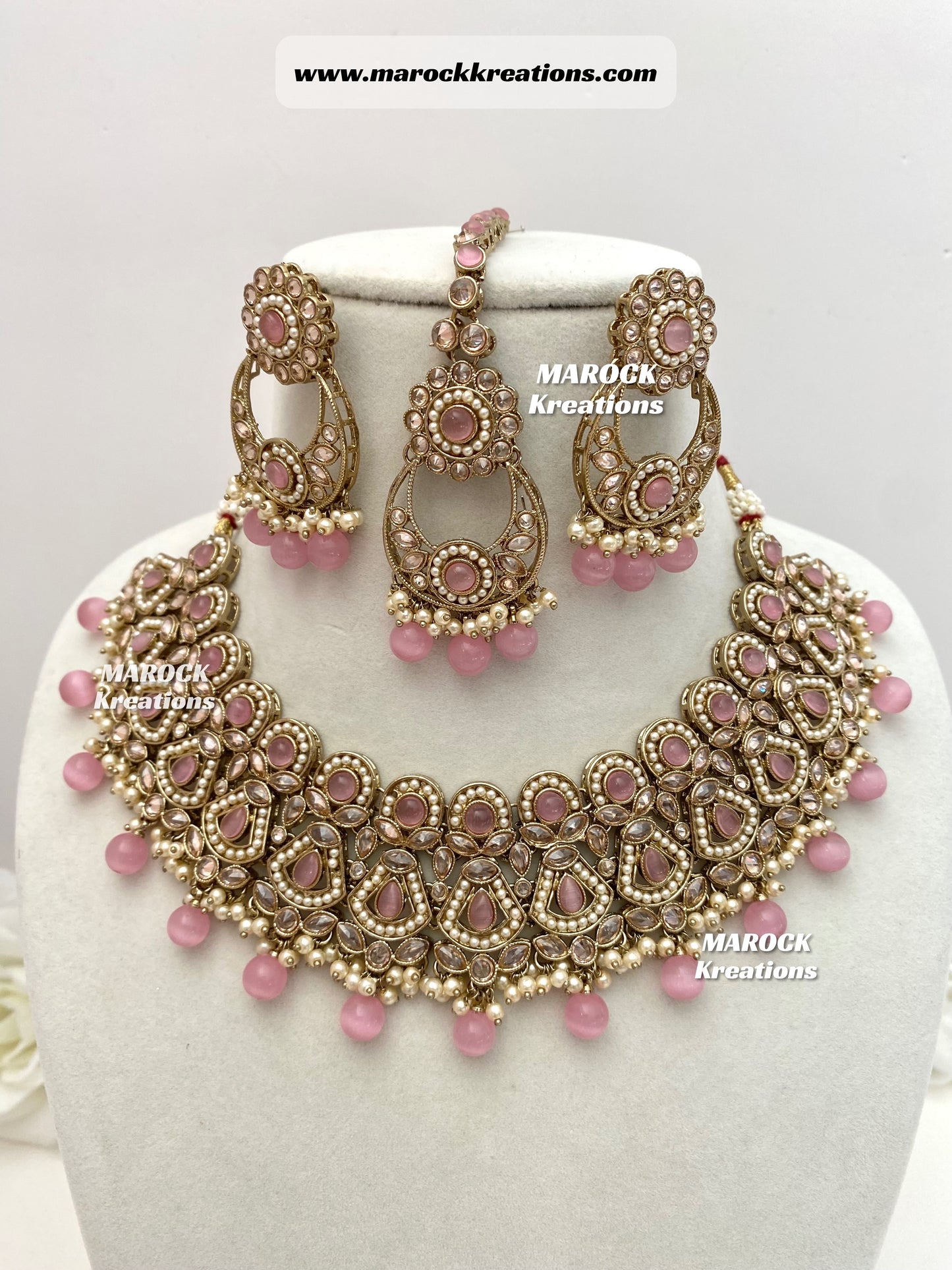 Antique Polki Necklace set