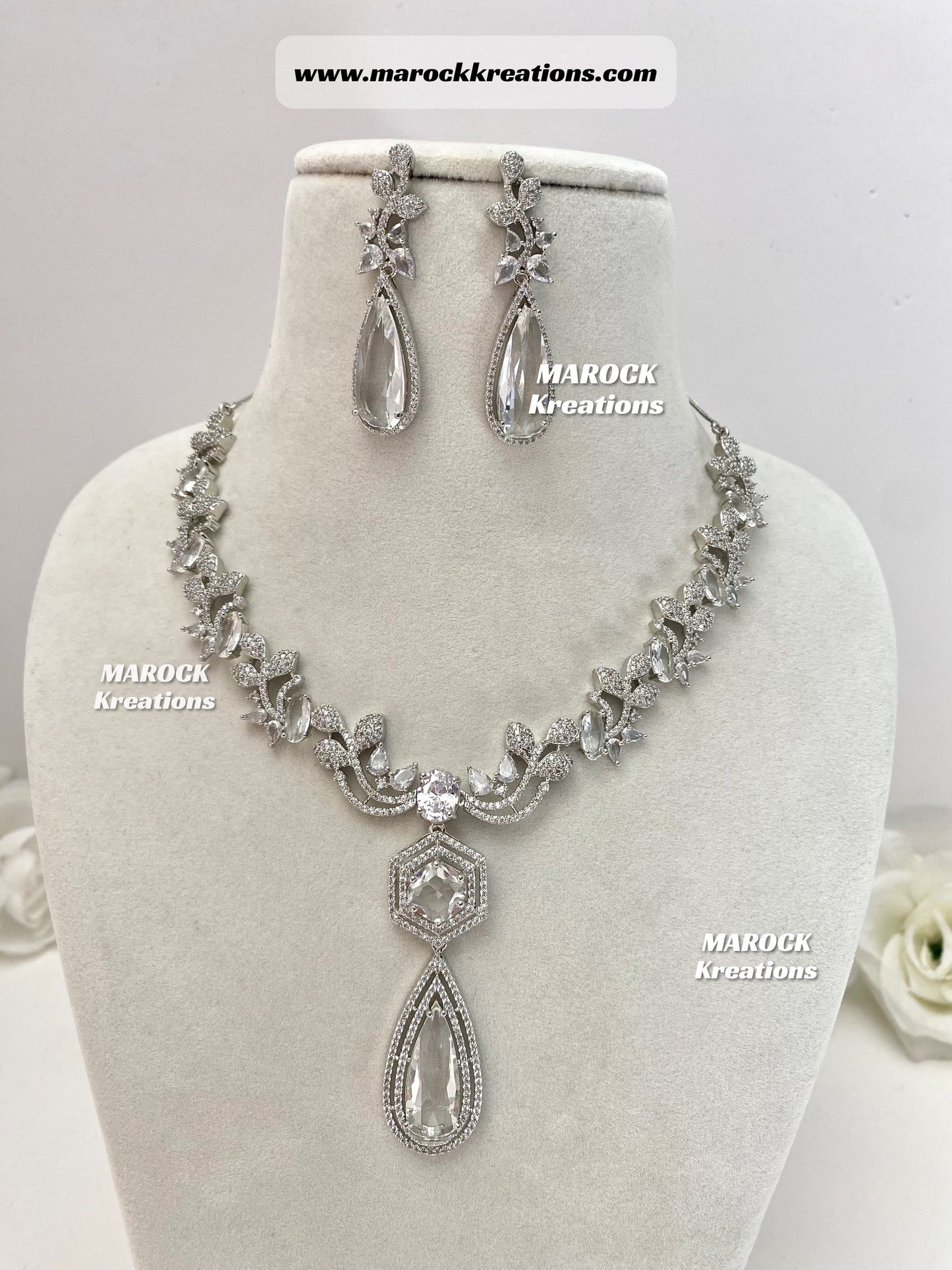 American Diamond Necklace set