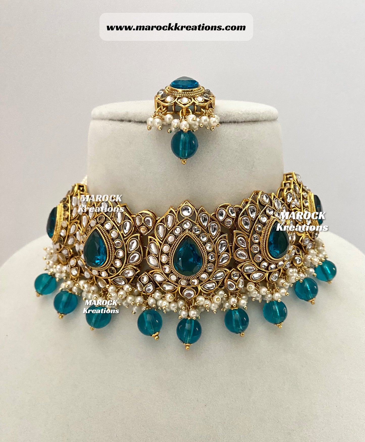 Fine quality Kundan Choker set