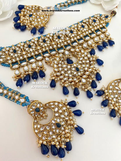 Fine Kundan Statement Choker set