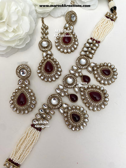 Rida Premium quality Kundan choker set
