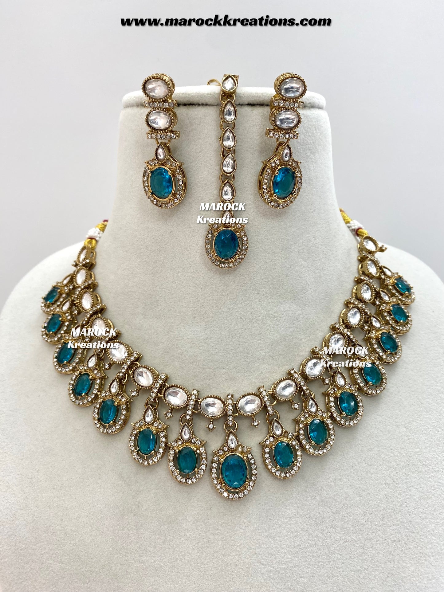 Areeba Kundan Necklace set