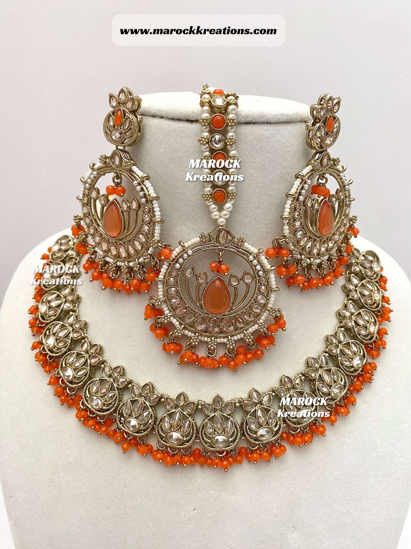 Antique Polki Necklace set