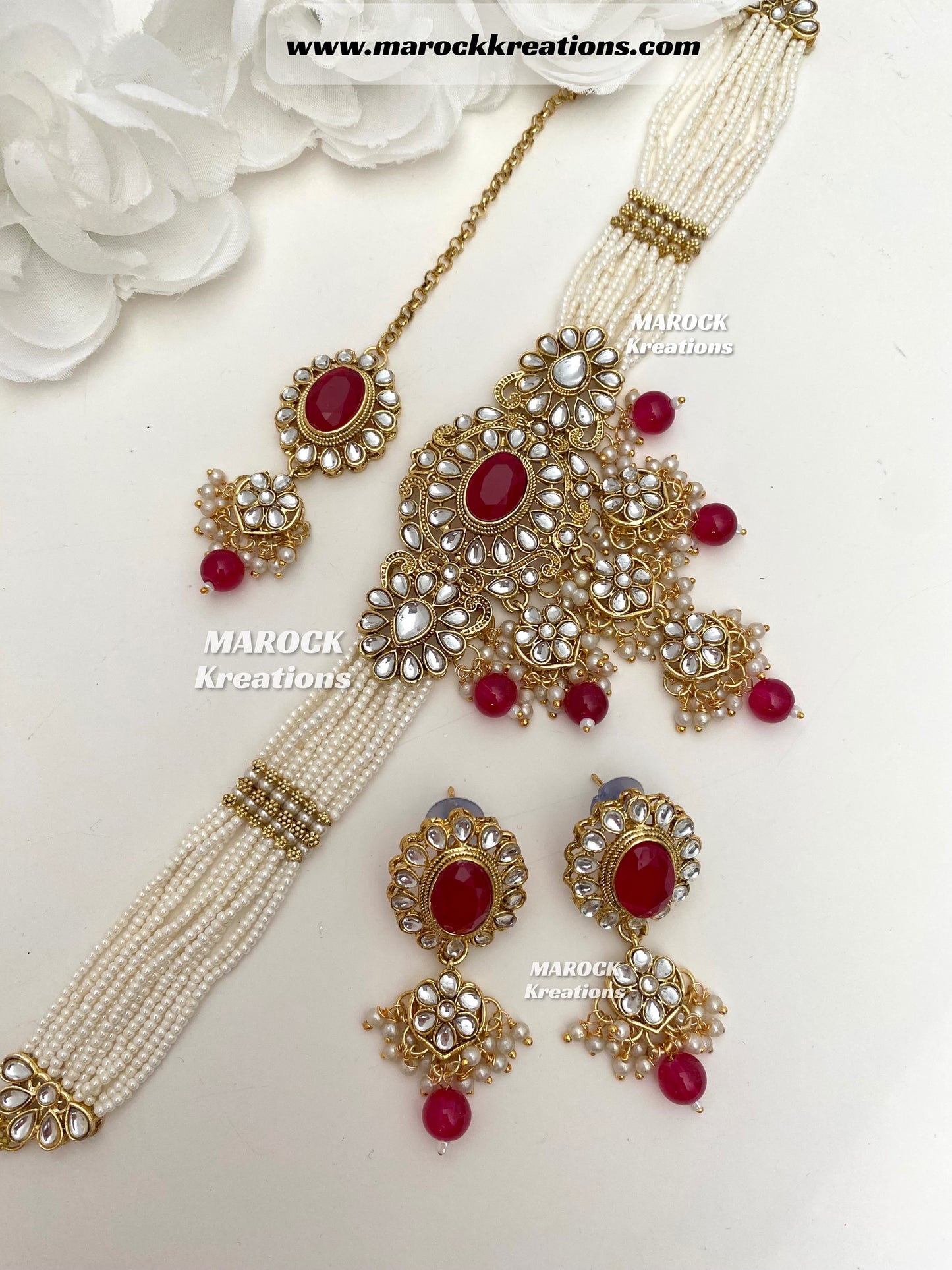 Barbie Kundan Choker set