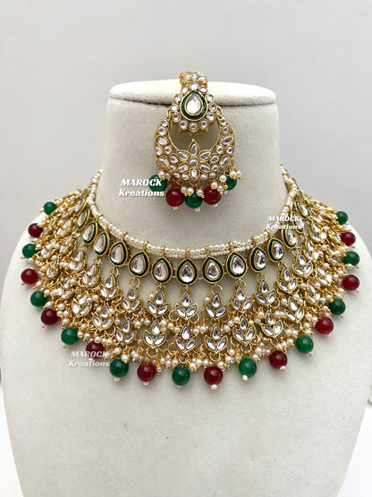 Sofia Kundan Necklace Set