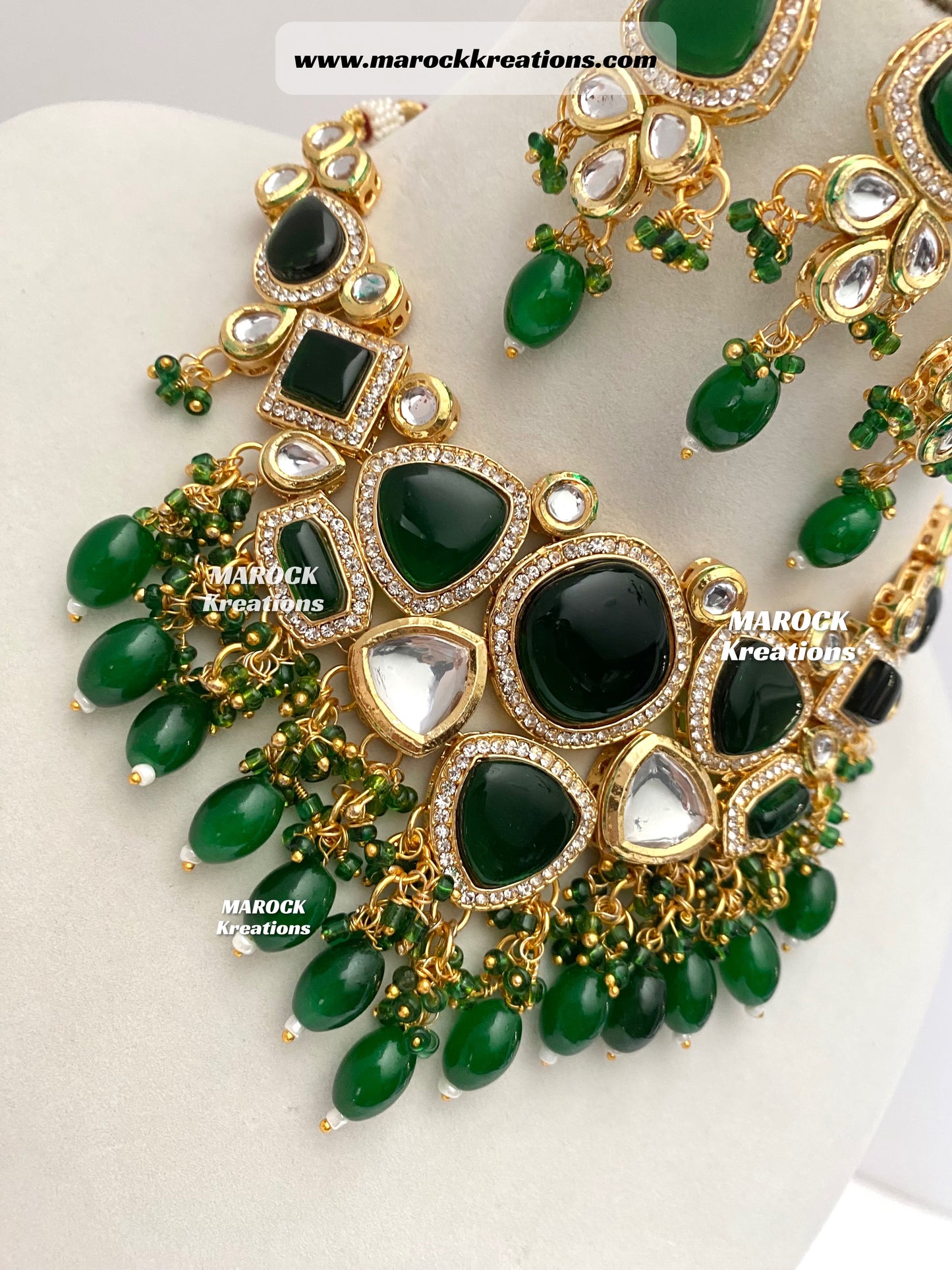 Kundan Statement Necklace set