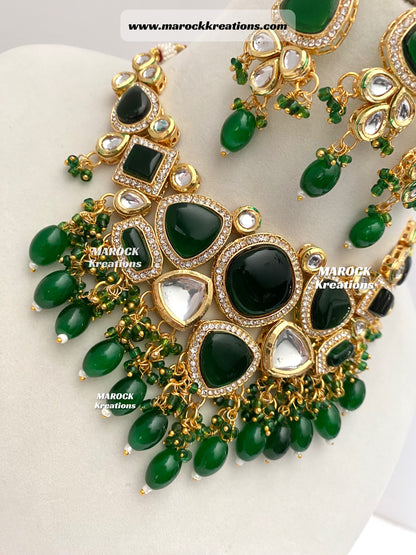 Kundan Statement Necklace set