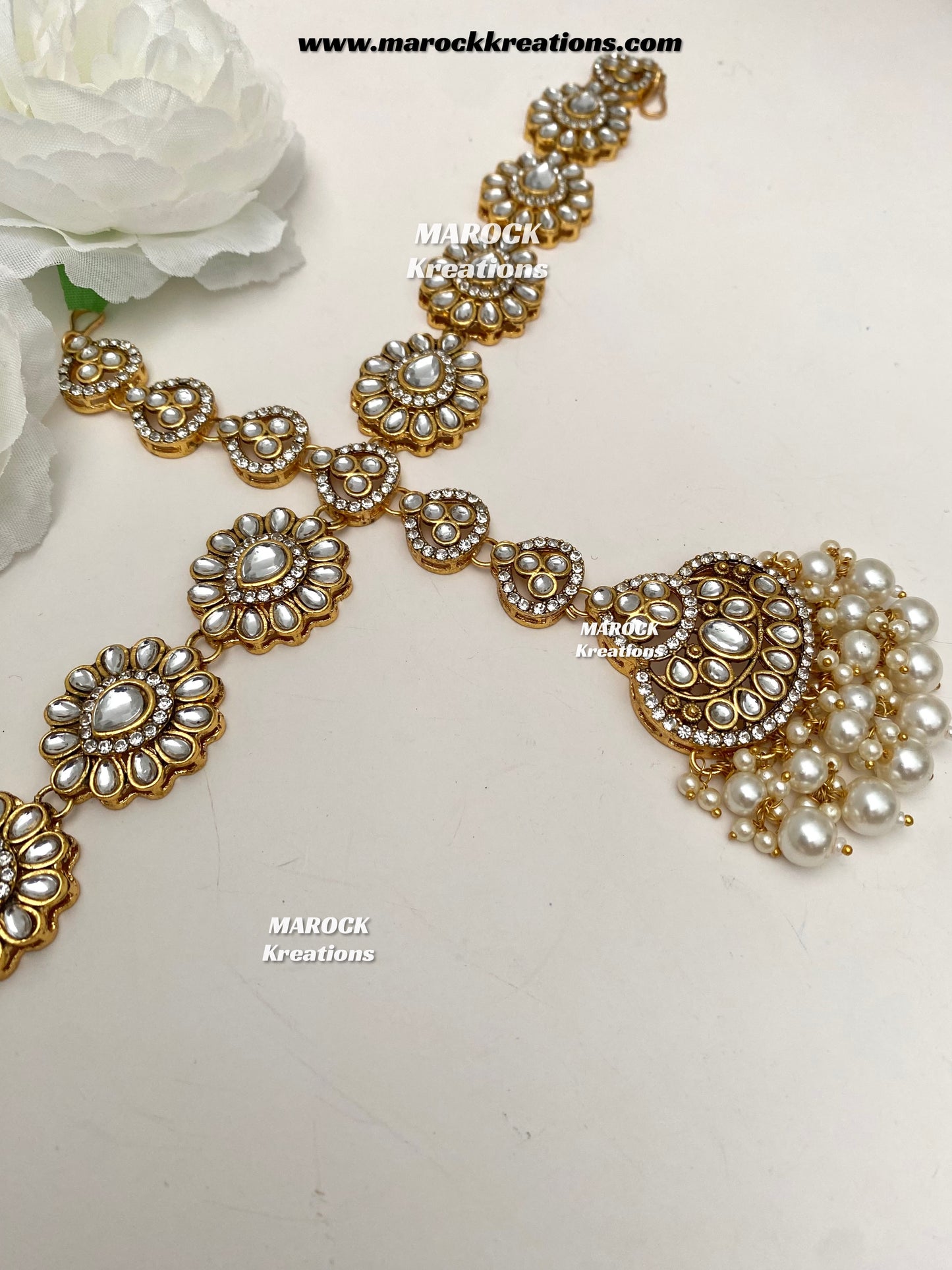Premium Quality Kundan Bridal set/Indian bridal jewelry