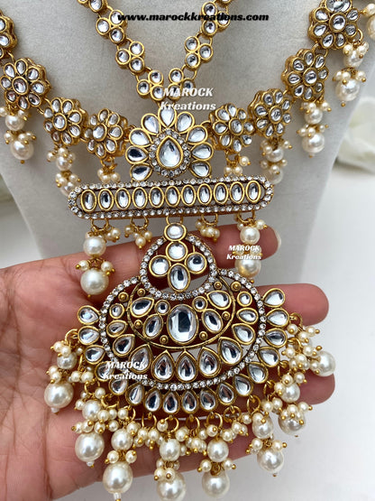 Premium Quality Kundan Bridal set/Indian bridal jewelry