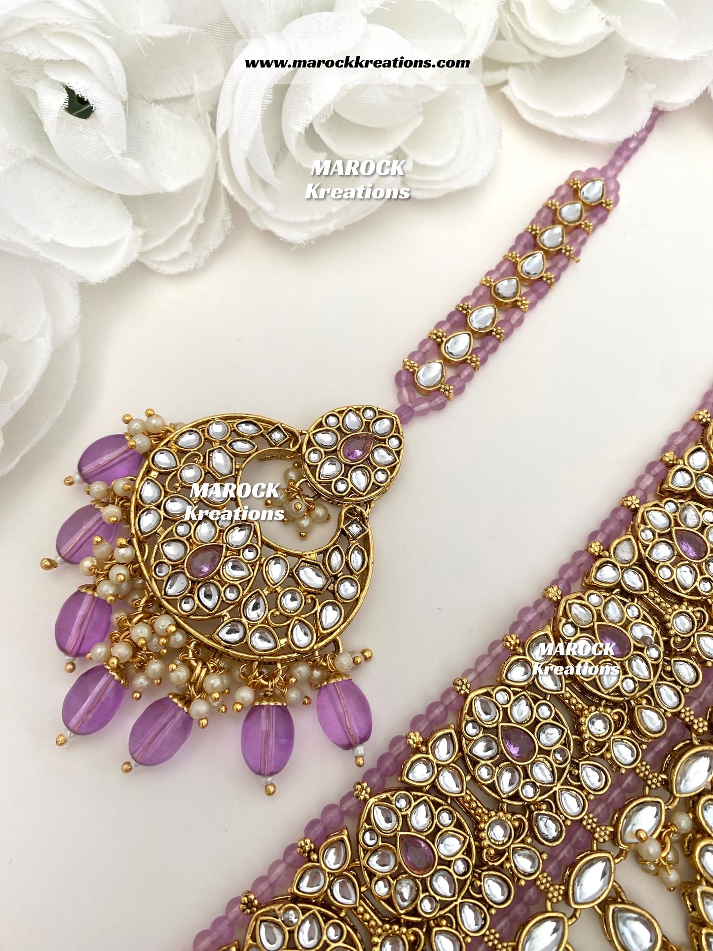 Fine Kundan Statement Choker set