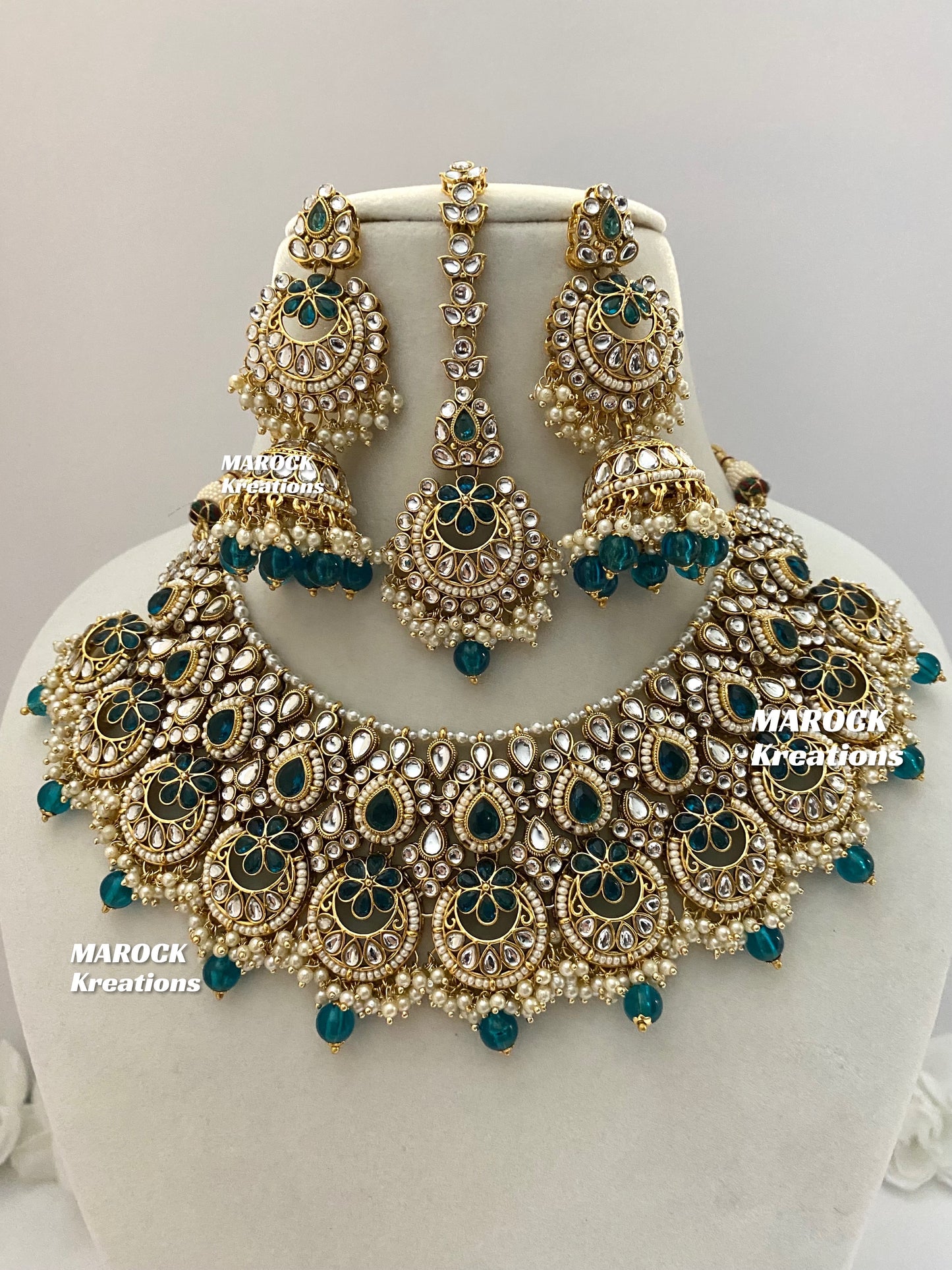 Premium Quality Kundan Necklace set