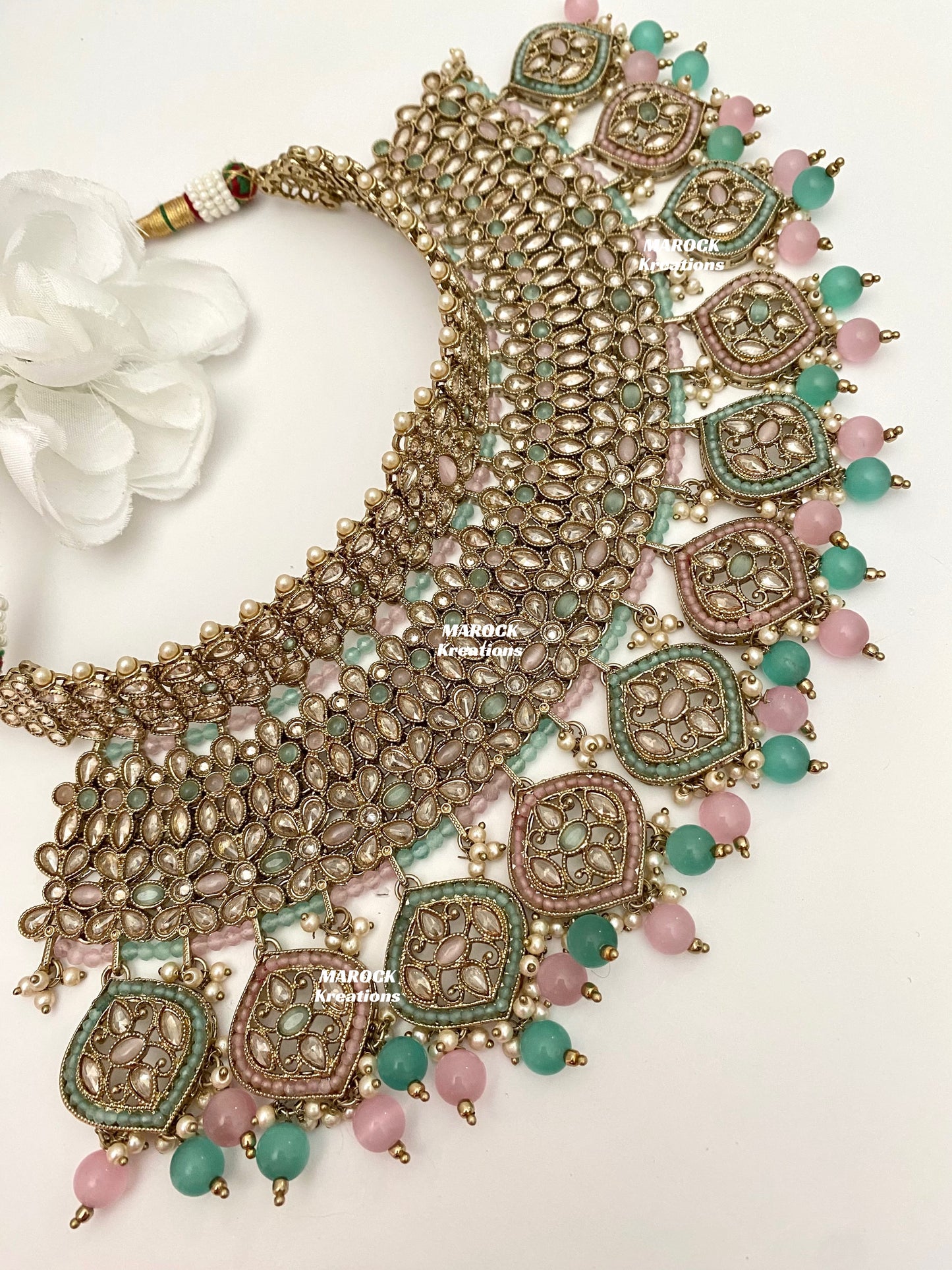 Tashi Premium Quality Polki Statement Bridal set
