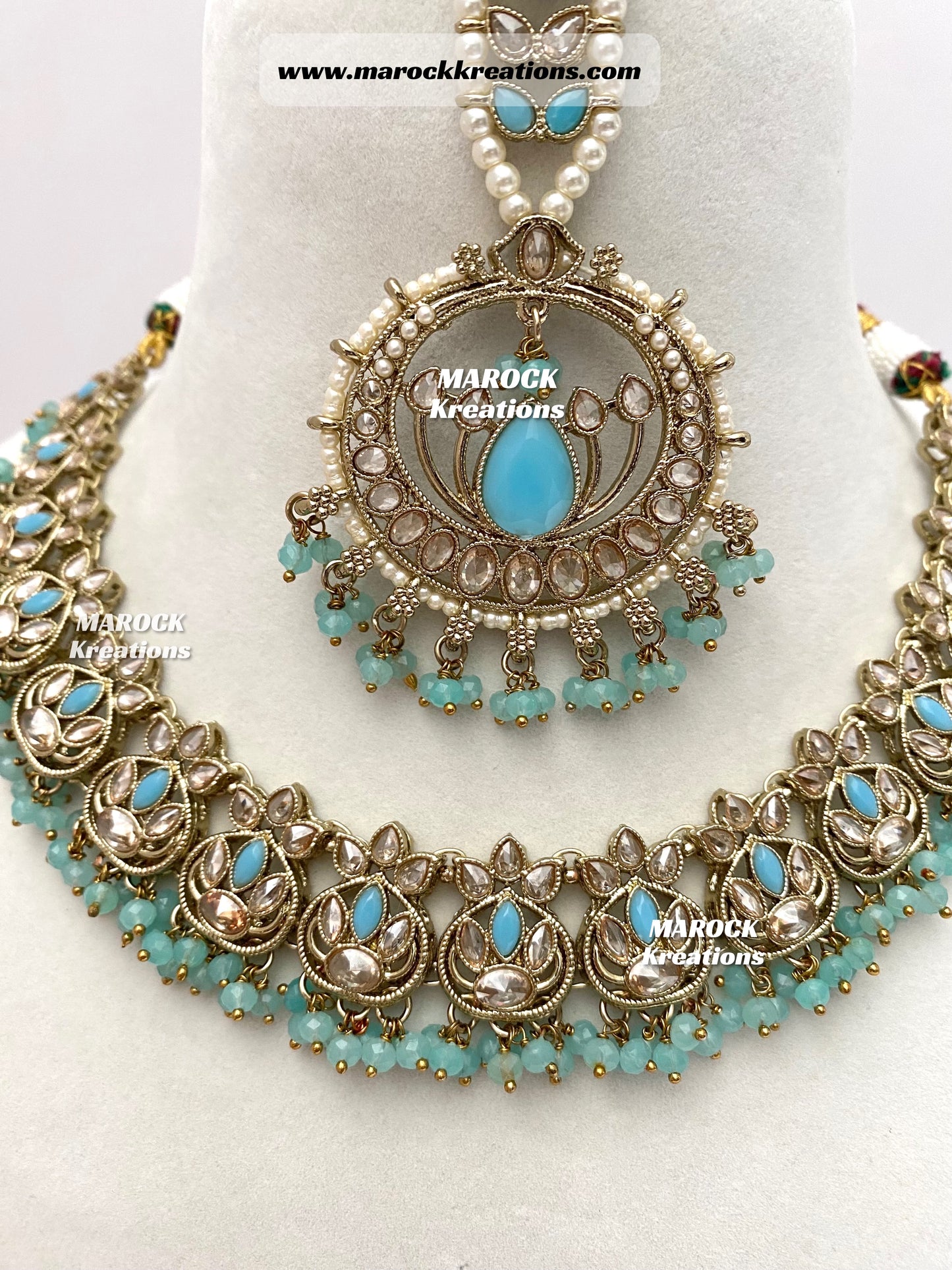 Antique Polki Necklace set