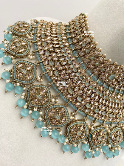 Tashi Premium Quality Polki Statement Bridal set