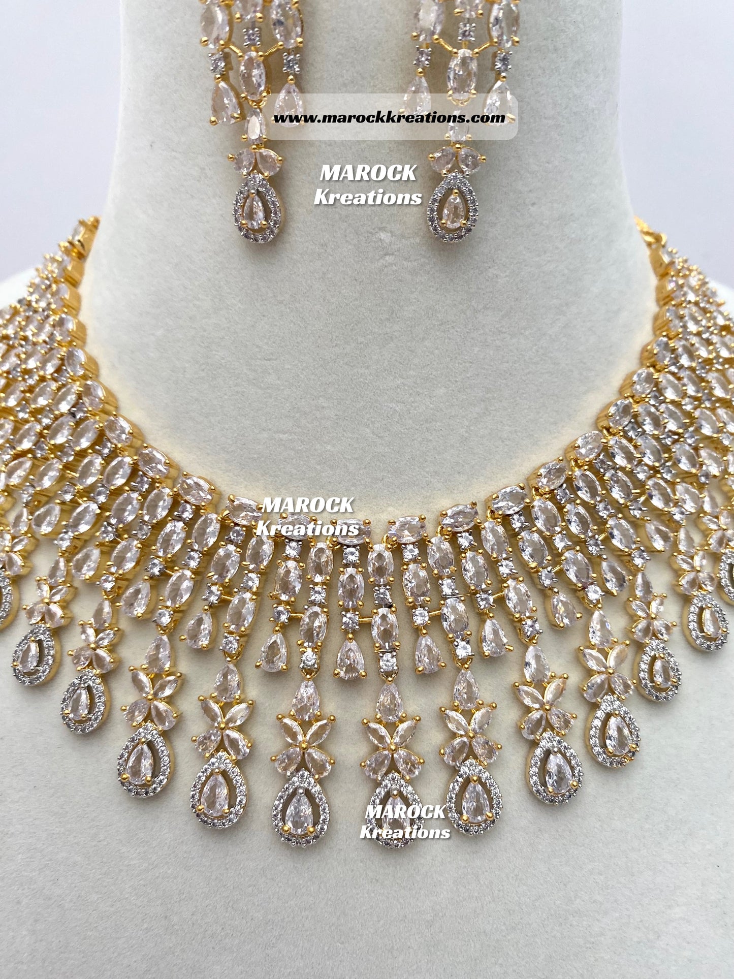 American Diamond Necklace set