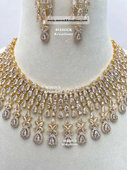 American Diamond Necklace set