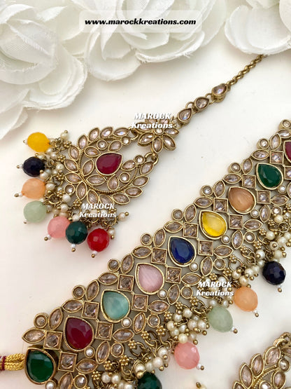 Antique Polki Choker set