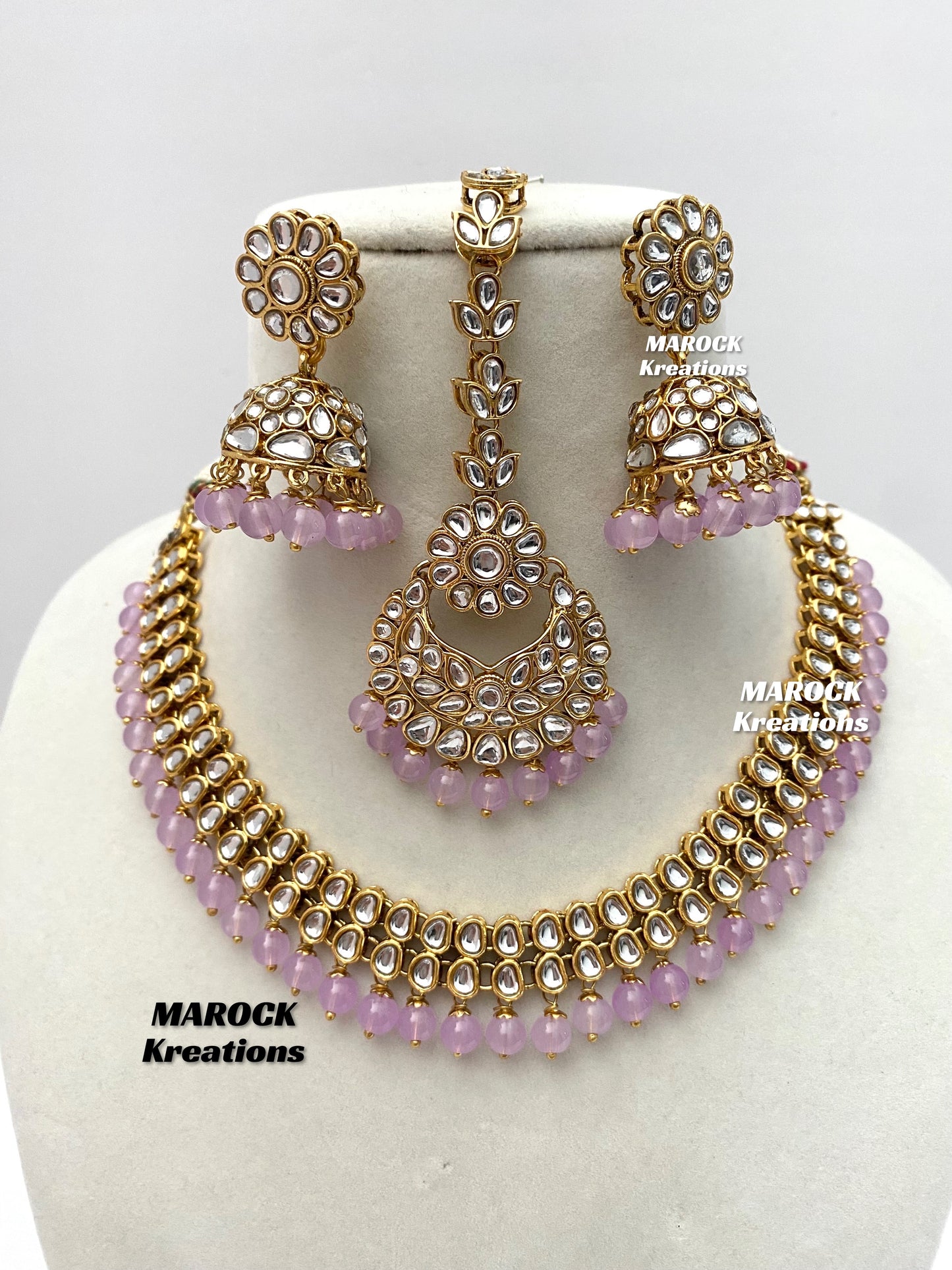 Premium Quality Kundan Necklace set