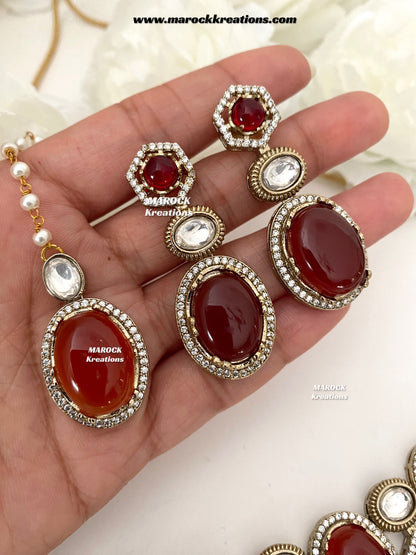 Ridam Sabyasachi inspired Premium Quality Kundan statement choker set