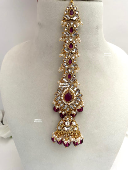 Bhavika Premium Quality Kundan choker/Necklace set
