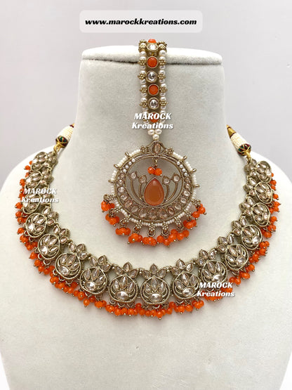 Antique Polki Necklace set