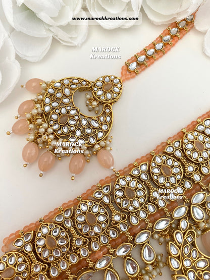 Fine Kundan Statement Choker set