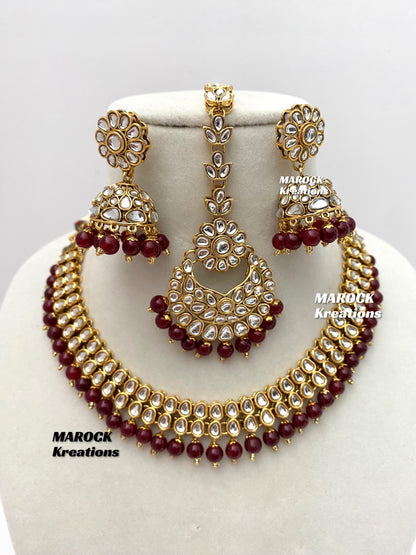 Premium Quality Kundan Necklace set